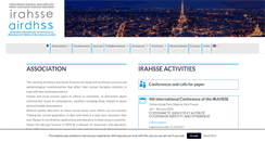 Desktop Screenshot of irahsse.org