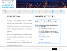 Tablet Screenshot of irahsse.org